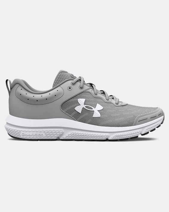 Men's UA Charged Assert 10 Running Shoes, Gray, pdpMainDesktop image number 0